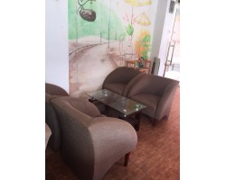 Thanh Lý Bộ Sofa Cafe Bọc Vải Giá Rẻ